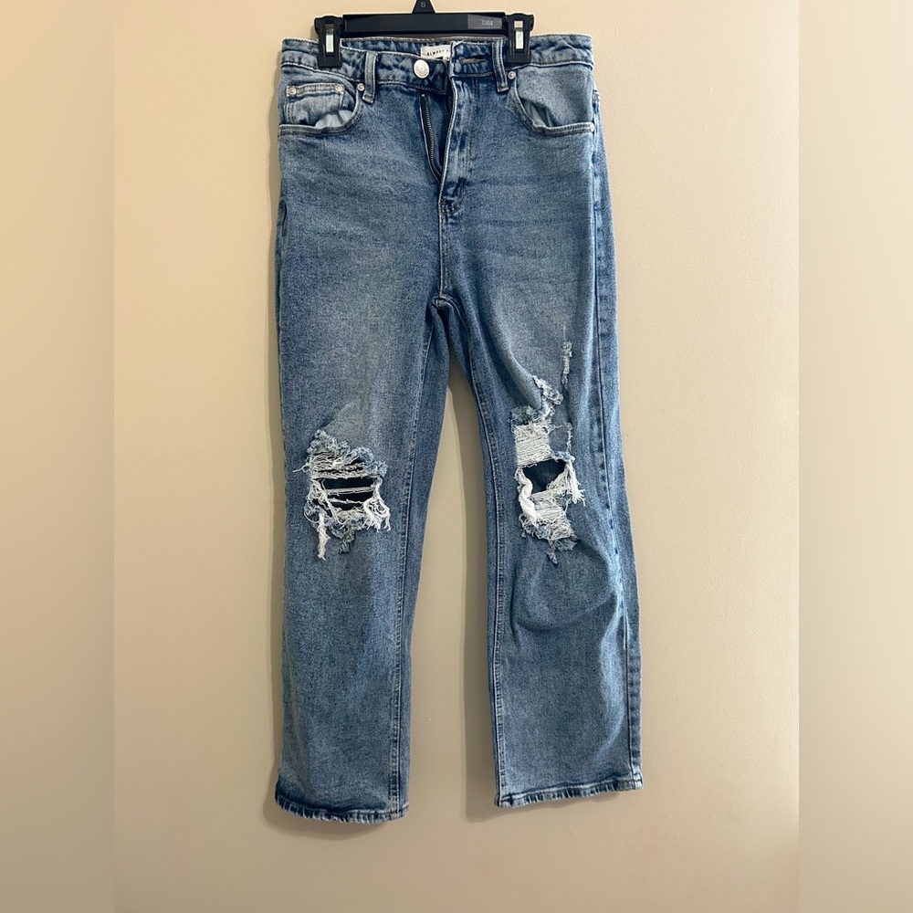 Size 5 almost famous denim
